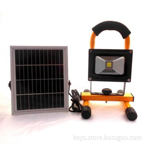 Solar Portable Charging Fog Light, Outdoor Rechargeable Solar and Frame Mains & Car Charge